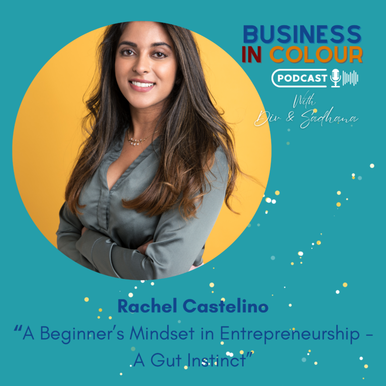 EP 119 A Beginner’s Mindset in Entrepreneurship – A Gut Instinct/Rachel Castelino